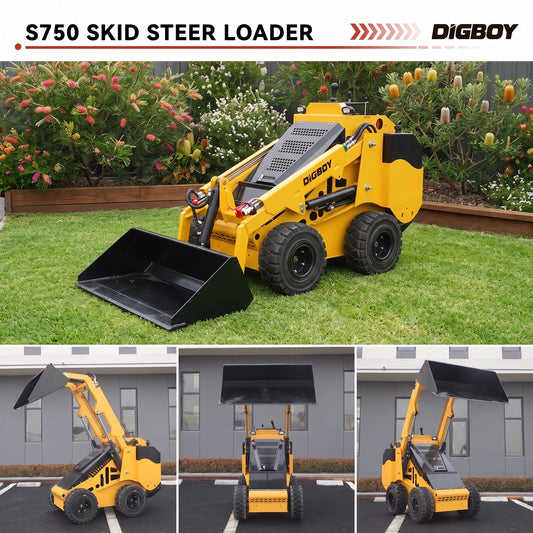 DIG-BOY DBL-S750 Wheeled Skid Steer Loader