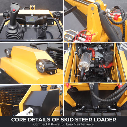 DIG-BOY DBL-S750 Wheeled Skid Steer Loader