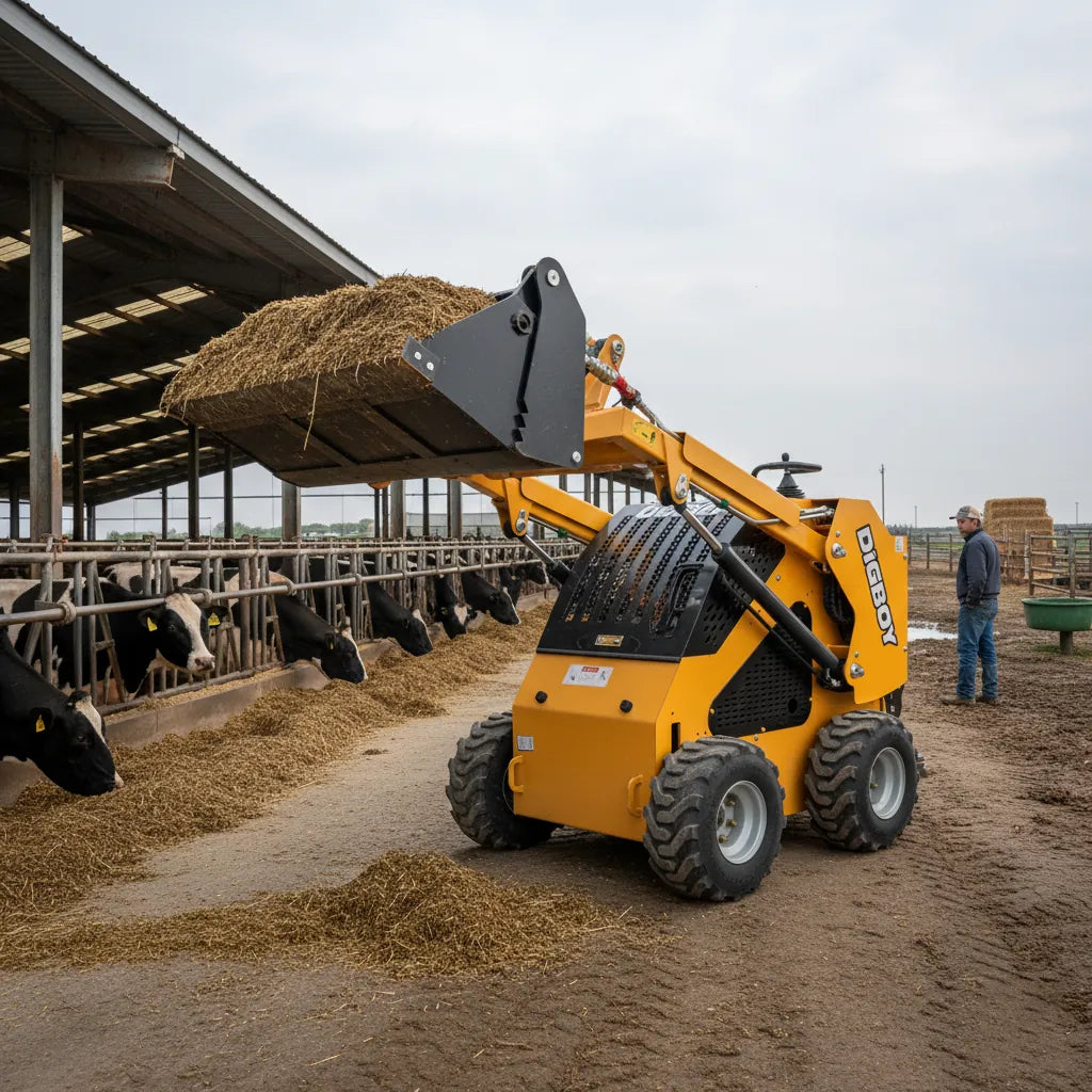 DIG-BOY DBL-S480 Compact Wheel Skid Steer Loader