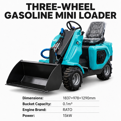 DIG-BOY DBL23-330T 3 Wheel Mini Loader