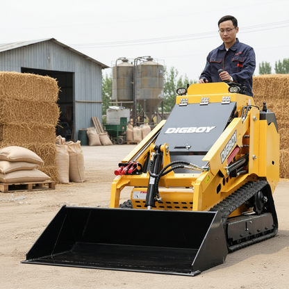 DIG-BOY DBL-T750 Ride-On Track Skid Steer Loader