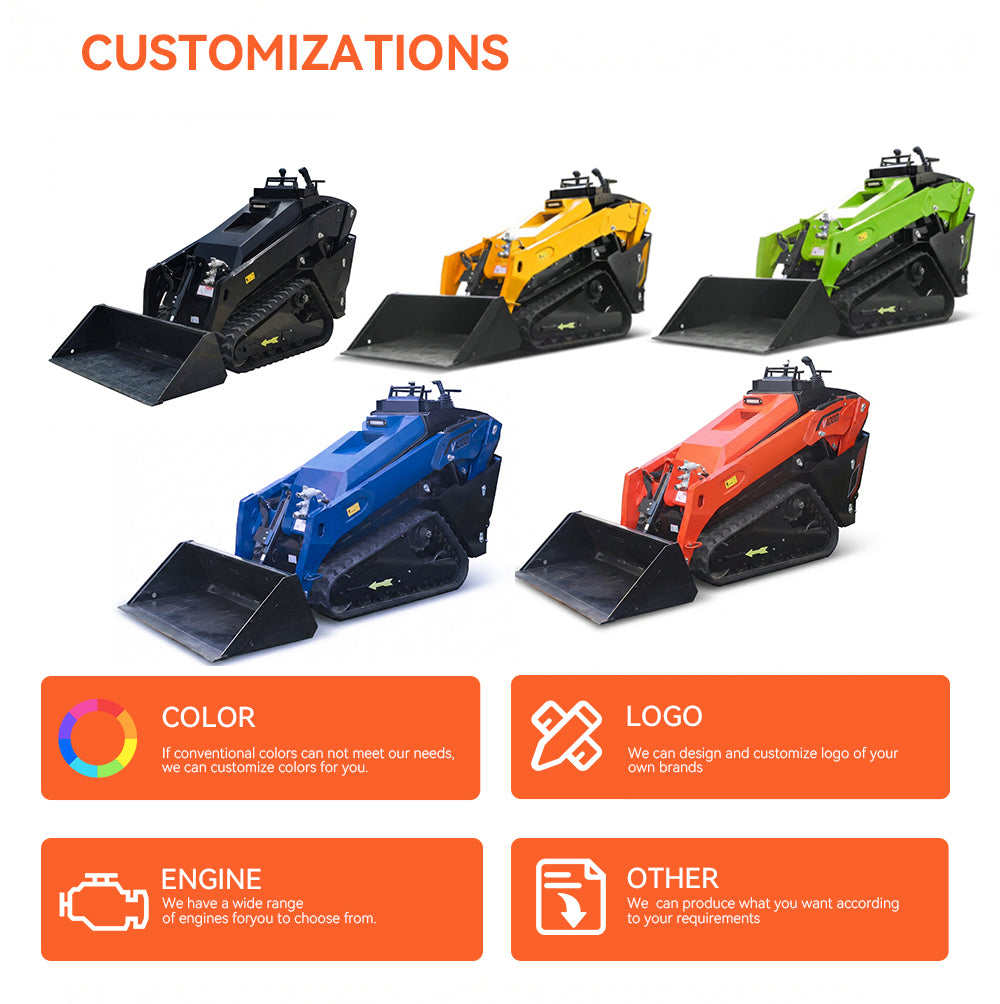 DIG-BOY DBL-V1100 Stand-On Mini Skid Steer