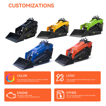DIG-BOY DBL-V1100 Stand-On Mini Skid Steer