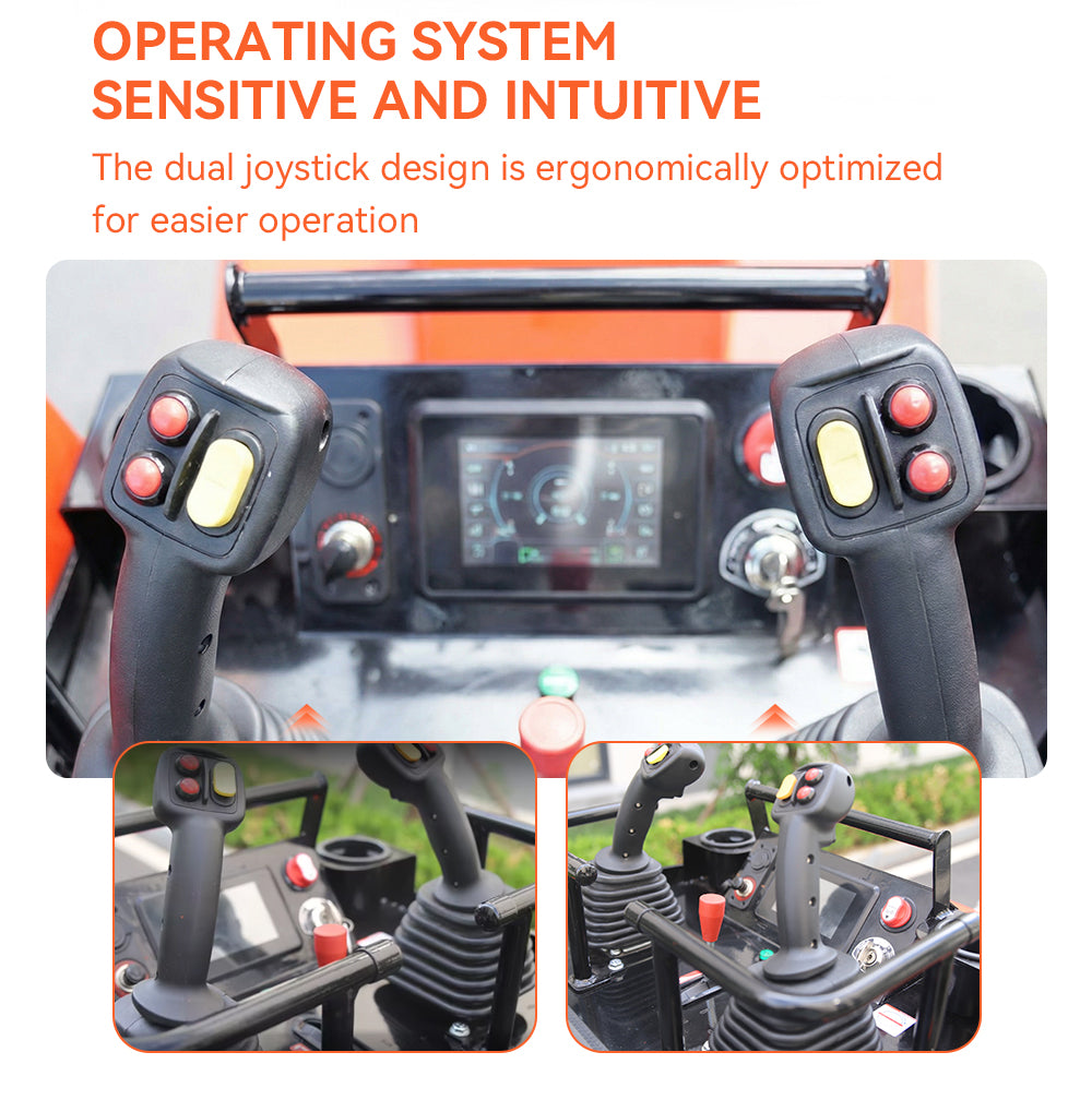 DIG-BOY DBL-V1100 Stand-On Mini Skid Steer