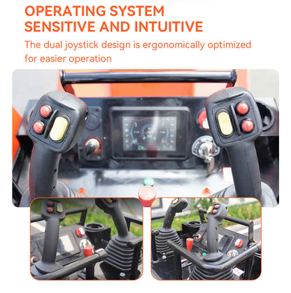 DIG-BOY DBL-V1100 Stand-On Mini Skid Steer