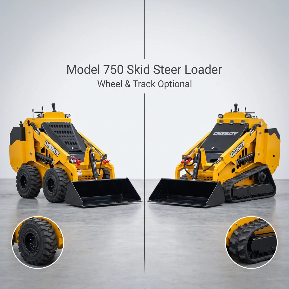 DIG-BOY DBL-S750 Wheeled Skid Steer Loader